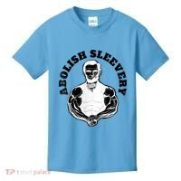 Abolish Sleevery Funny Abraham Lincoln Free The Sleeves Tank Top Kids T-Shirt thumb 0