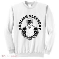 Abolish Sleevery Funny Abraham Lincoln Free The Sleeves Tank Top Sweatshirt thumb 0