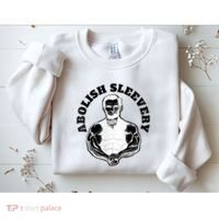 Abolish Sleevery Funny Abraham Lincoln Free The Sleeves Tank Top Sweatshirt thumb 2