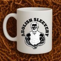 Abolish Sleevery Funny Abraham Lincoln Free The Sleeves Tank Top Coffee Mug thumb 2