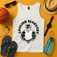 Abolish Sleevery Funny Abraham Lincoln Free The Sleeves Tank Top Tank Top thumb 4
