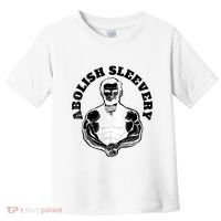 Abolish Sleevery Funny Abraham Lincoln Free The Sleeves Tank Top Toddler T-Shirt thumb 0