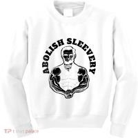 Abolish Sleevery Funny Abraham Lincoln Free The Sleeves Tank Top Kids Sweatshirt thumb 0