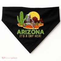Arizona Skeleton Funny Arizona American USA-Made Doggie Bandana thumb 0