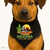 Arizona Skeleton Funny Arizona American USA-Made Doggie Bandana thumb 1