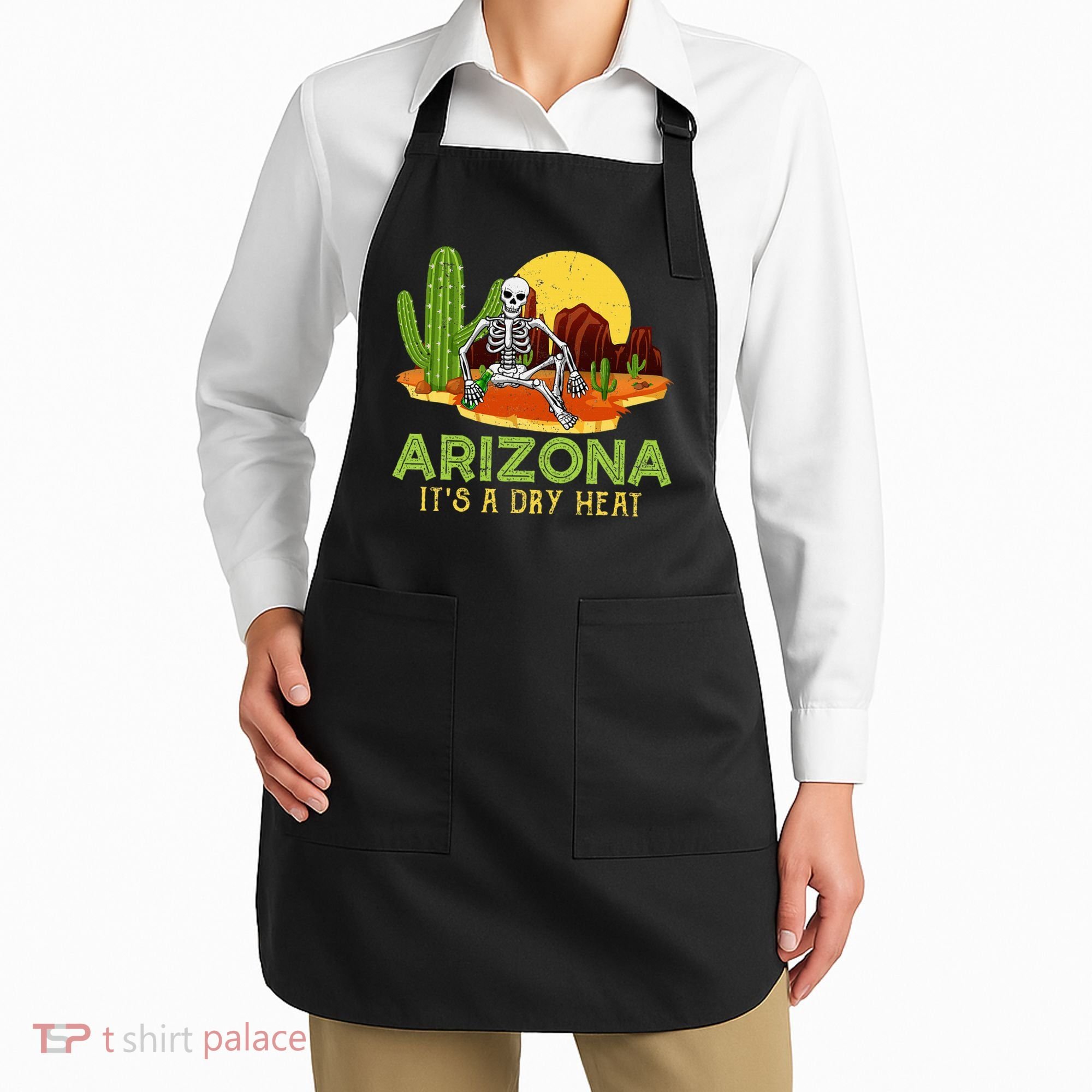 Arizona Skeleton Funny Arizona American Apron