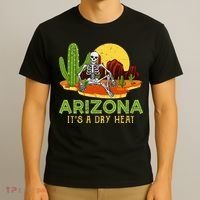 Arizona Skeleton Funny Arizona American T-Shirt thumb 3