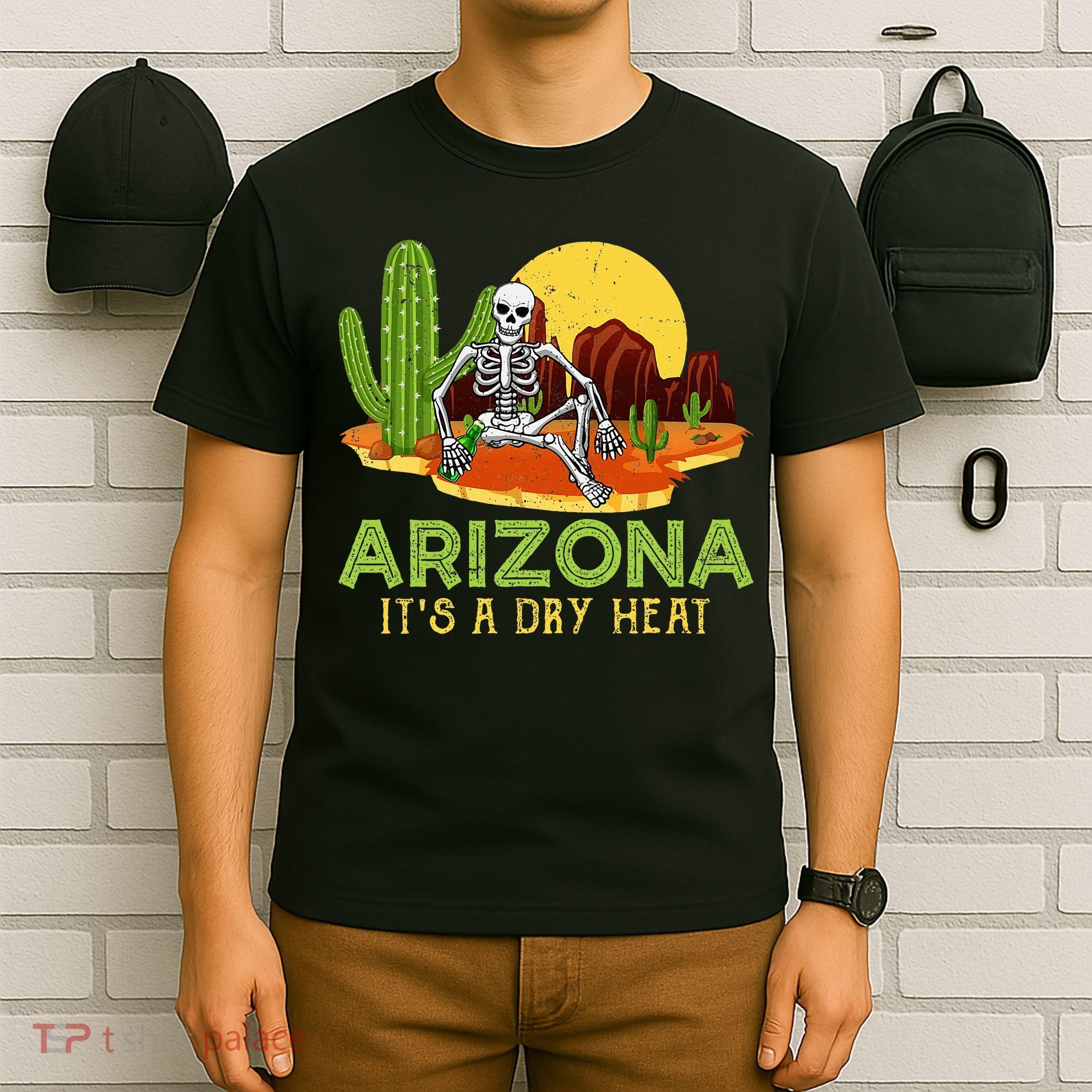 Arizona Skeleton Funny Arizona American T-Shirt