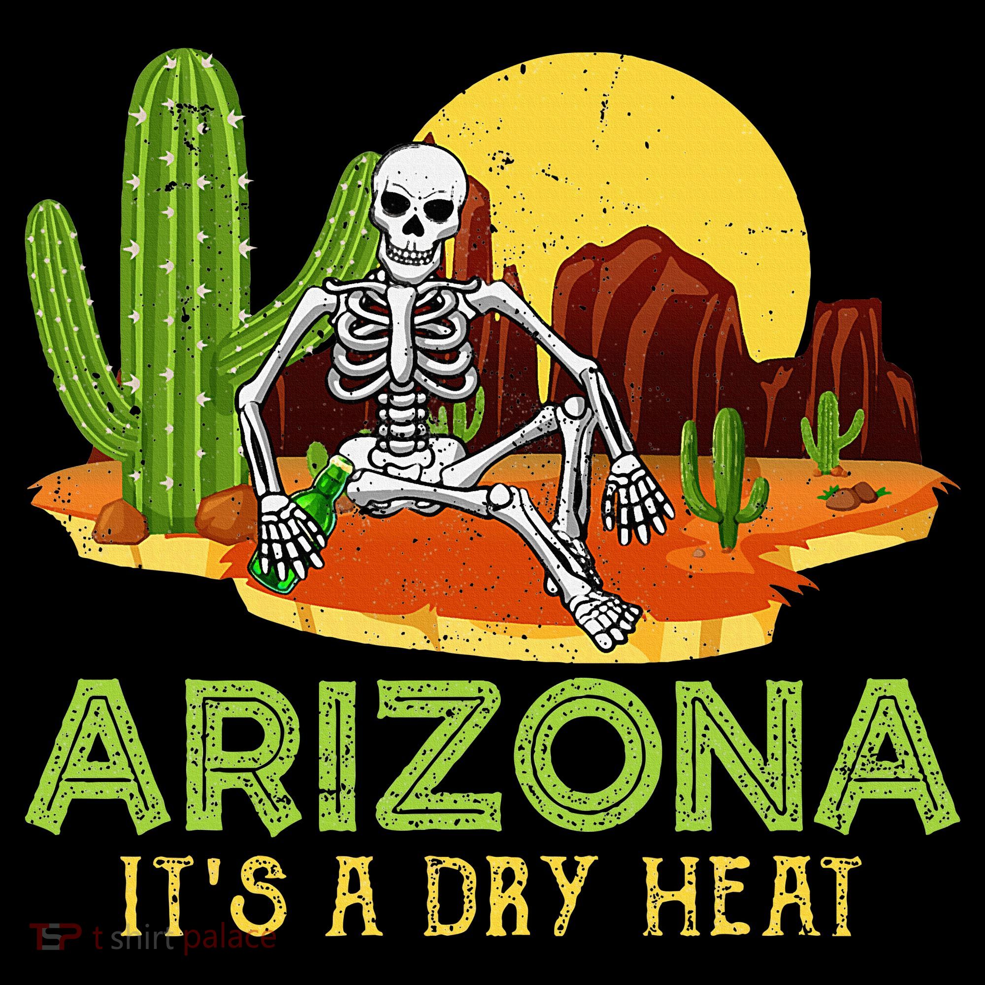 Arizona Skeleton Funny Arizona American Mousepad
