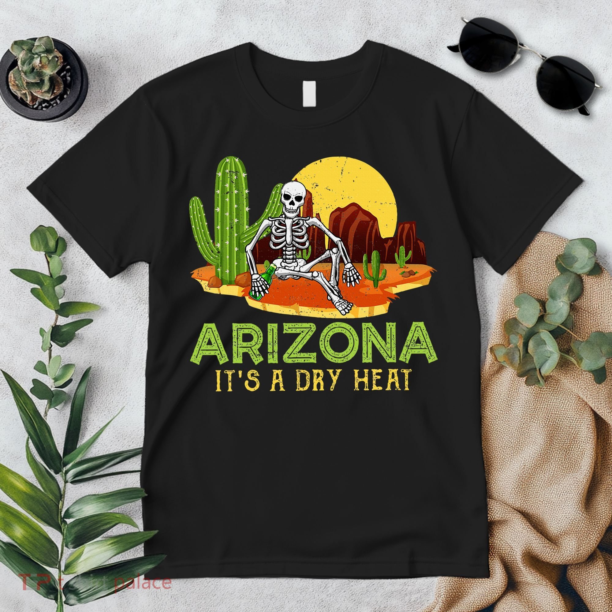 Arizona Skeleton Funny Arizona American Premium T-Shirt