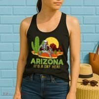 Arizona Skeleton Funny Arizona American Women's Tank Top thumb 2