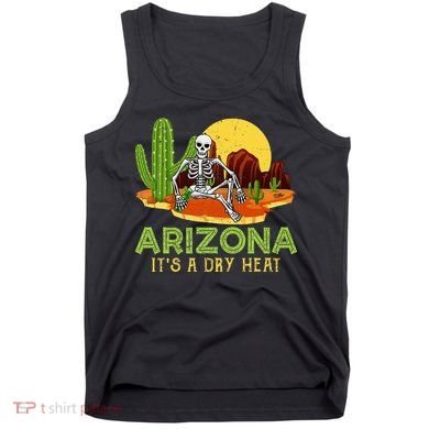 Arizona Skeleton Funny Arizona American Tank Top