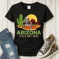 Arizona Skeleton Funny Arizona American Women's T-Shirt thumb 3