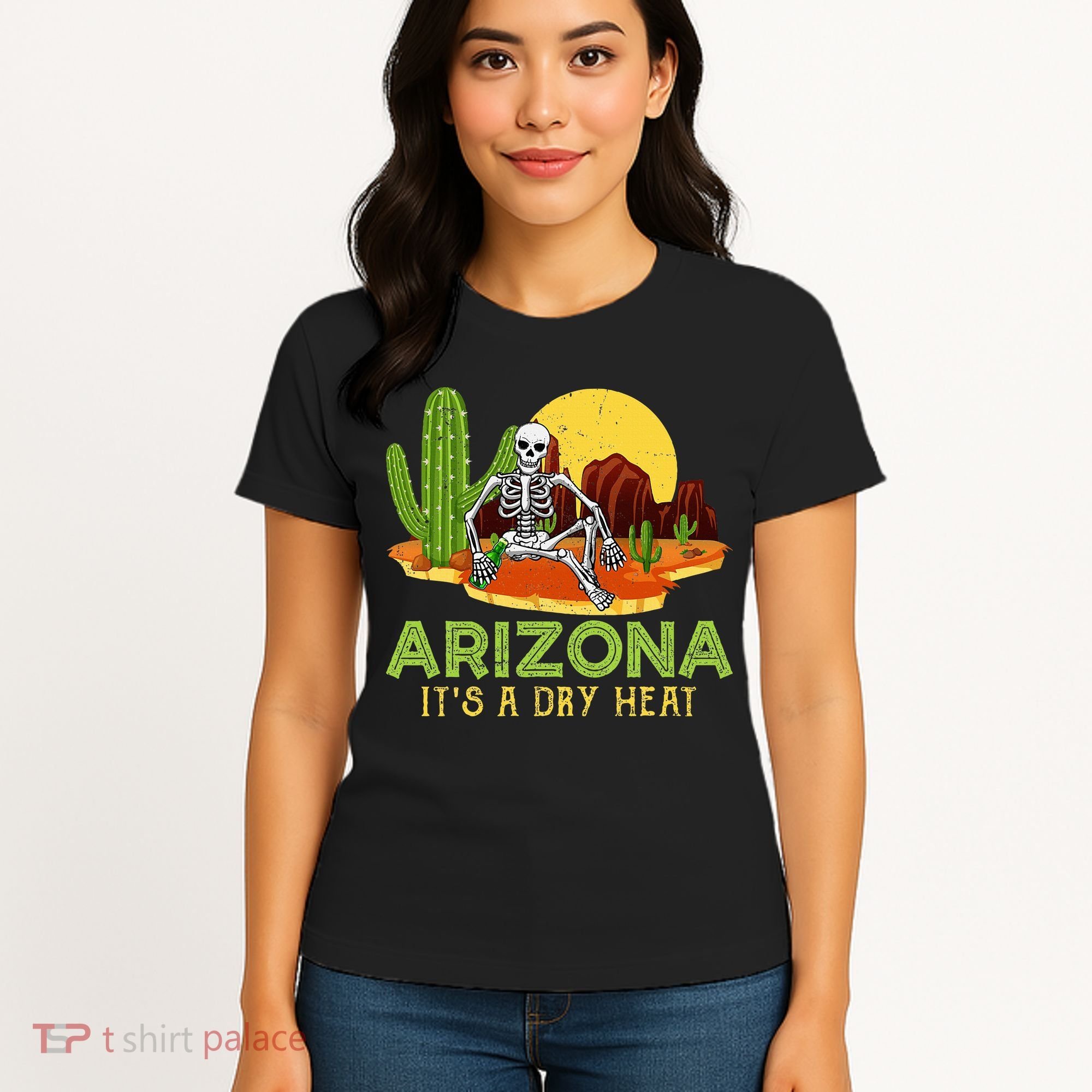 Arizona Skeleton Funny Arizona American Women's T-Shirt