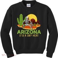 Arizona Skeleton Funny Arizona American Kids Sweatshirt thumb 0