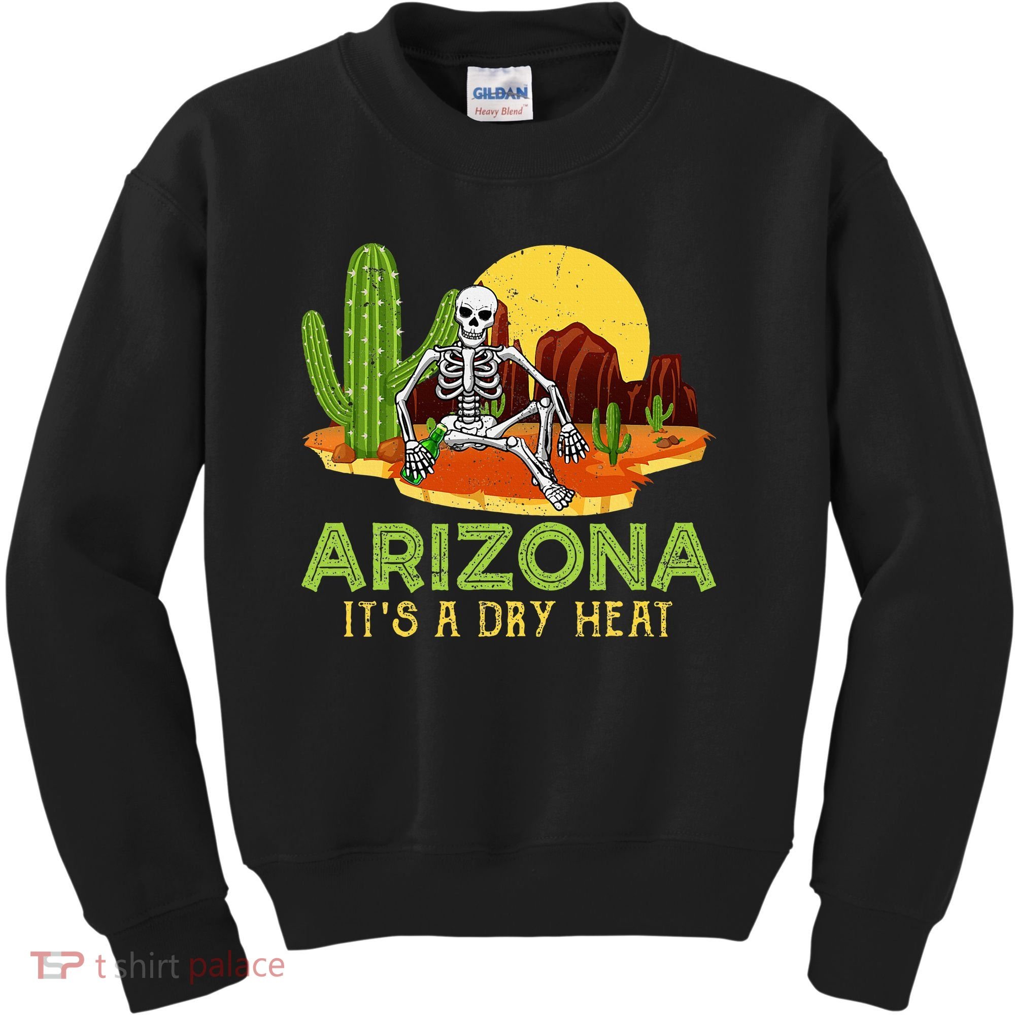 Arizona Skeleton Funny Arizona American Kids Sweatshirt