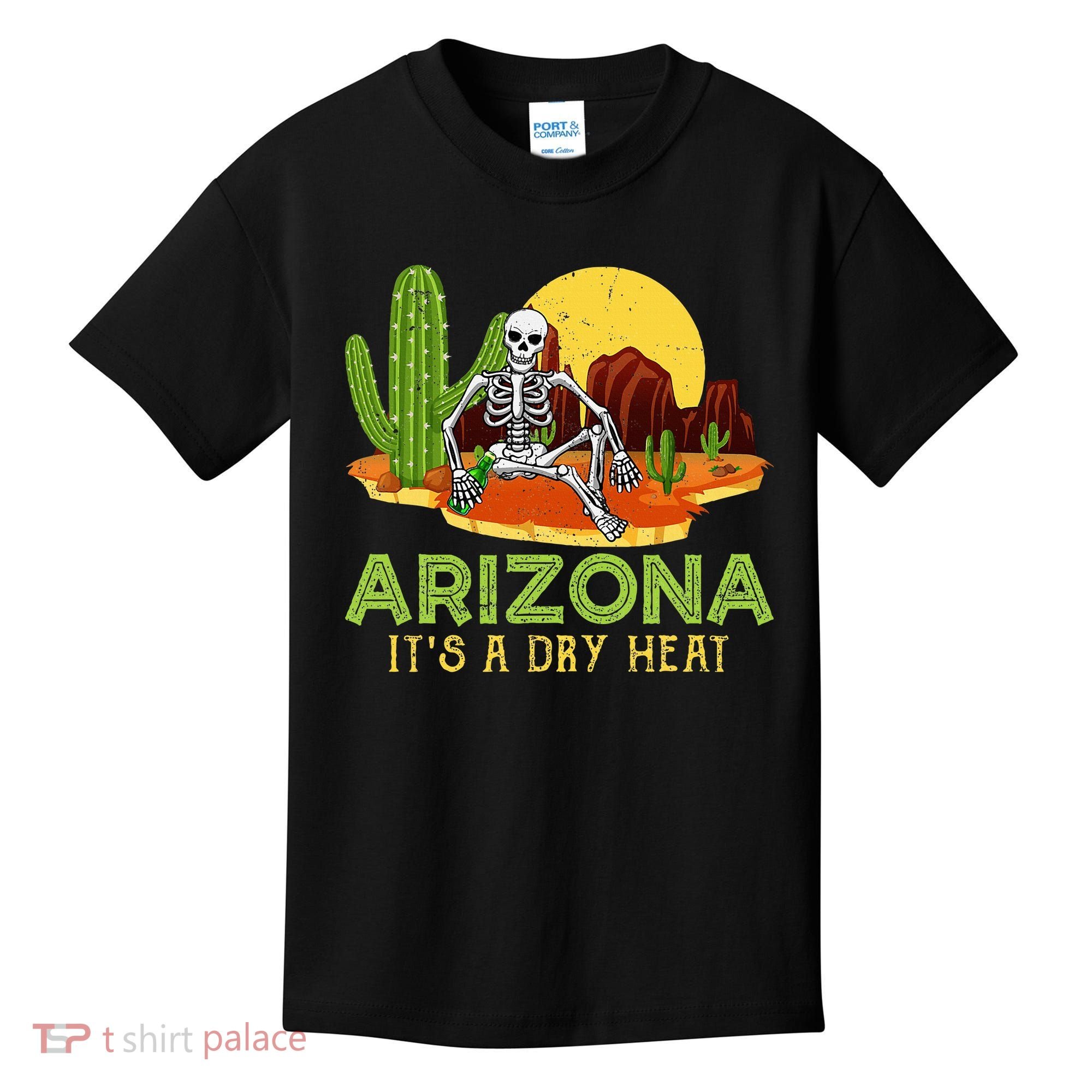 Arizona Skeleton Funny Arizona American Kids T-Shirt