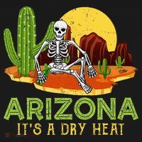 Arizona Skeleton Funny Arizona American Kids T-Shirt thumb 4