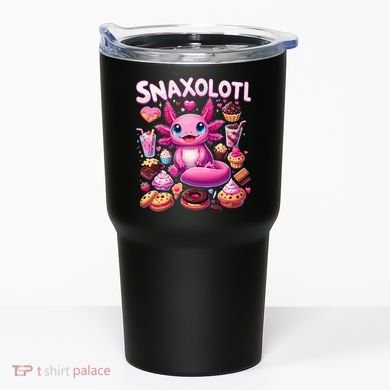 Axolotl Snaxolotl Funny Snacks Axolotls Tumbler