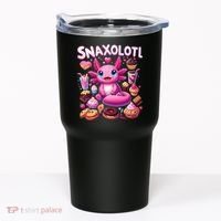 Axolotl Snaxolotl Funny Snacks Axolotls Tumbler thumb 0