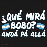 Argentina Soccer Football Que Mira Bobo Anda Pa Alla Women's Hoodie thumb 2