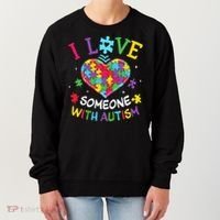 Autism Shirts For Women I Love Some With Autism Women's Sweatshirt thumb 0