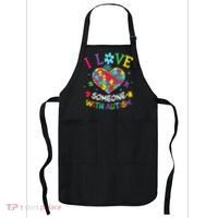 Autism Shirts For Women I Love Some With Autism Apron thumb 0