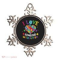 Autism Shirts For Women I Love Some With Autism Ornament thumb 0