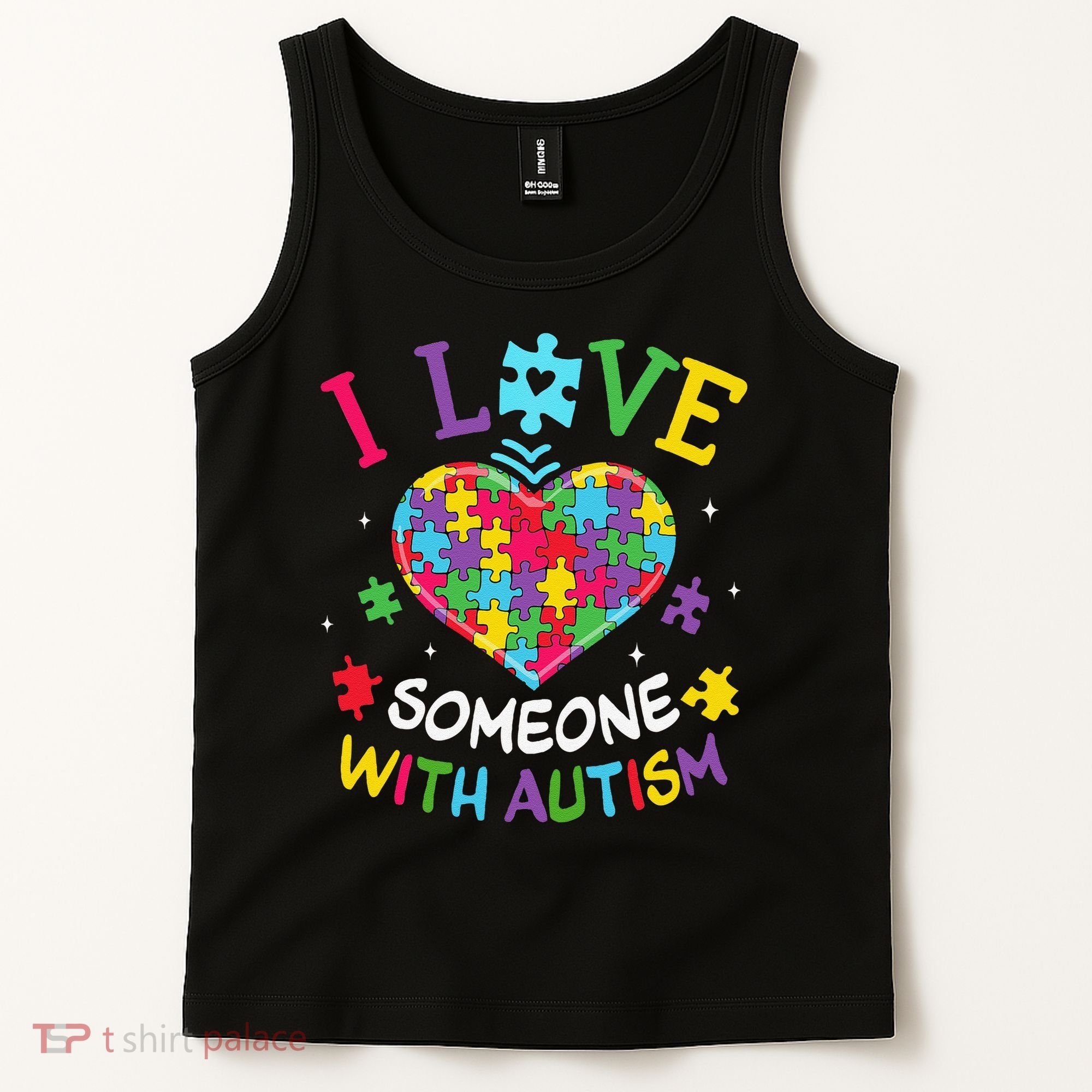 Autism Shirts For Women I Love Some With Autism Tank Top