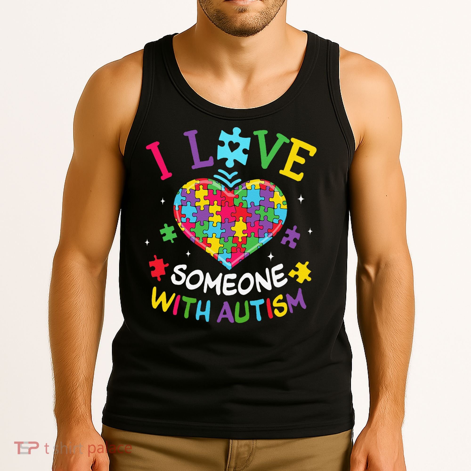 Autism Shirts For Women I Love Some With Autism Tank Top