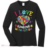Autism Shirts For Women I Love Some With Autism Women's Long Sleeve Shirt thumb 0