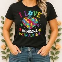 Autism Shirts For Women I Love Some With Autism Women's T-Shirt thumb 2
