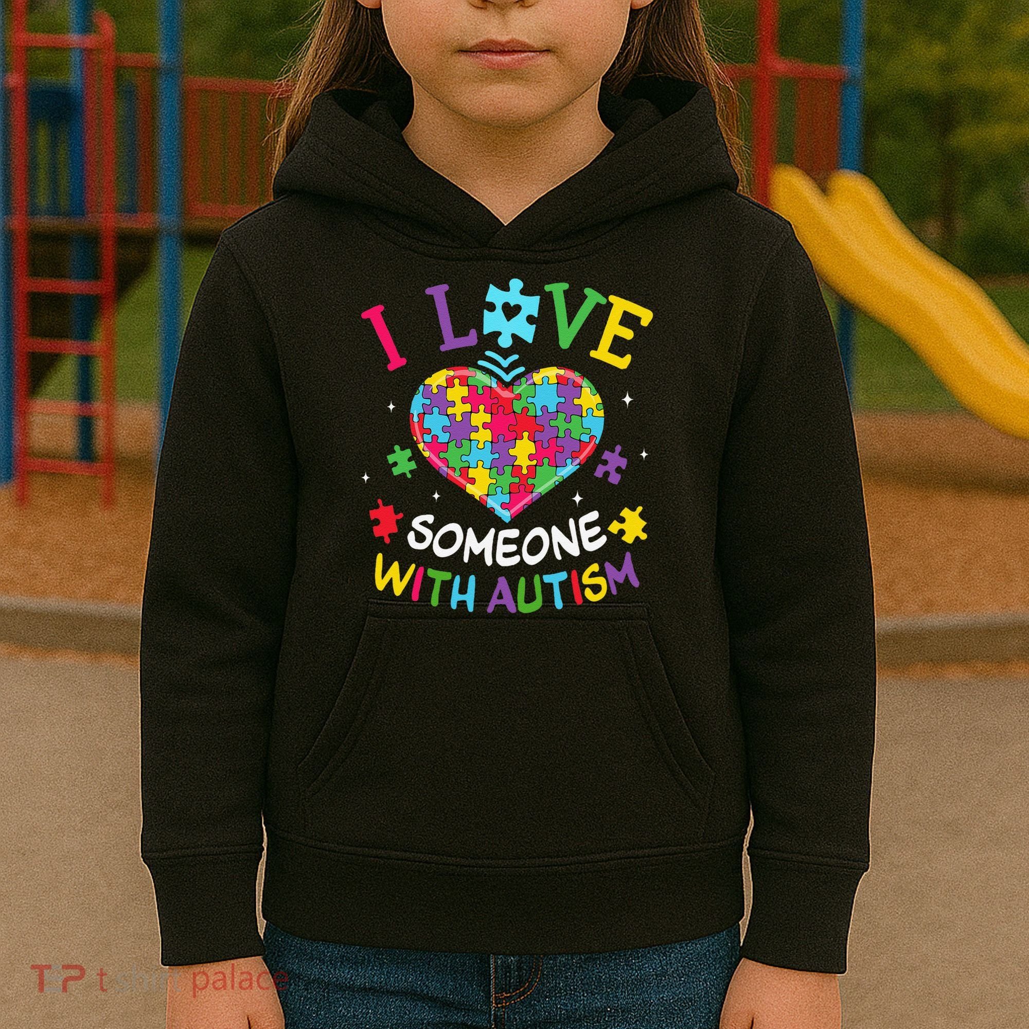 Autism Shirts For Women I Love Some With Autism Kids Hoodie