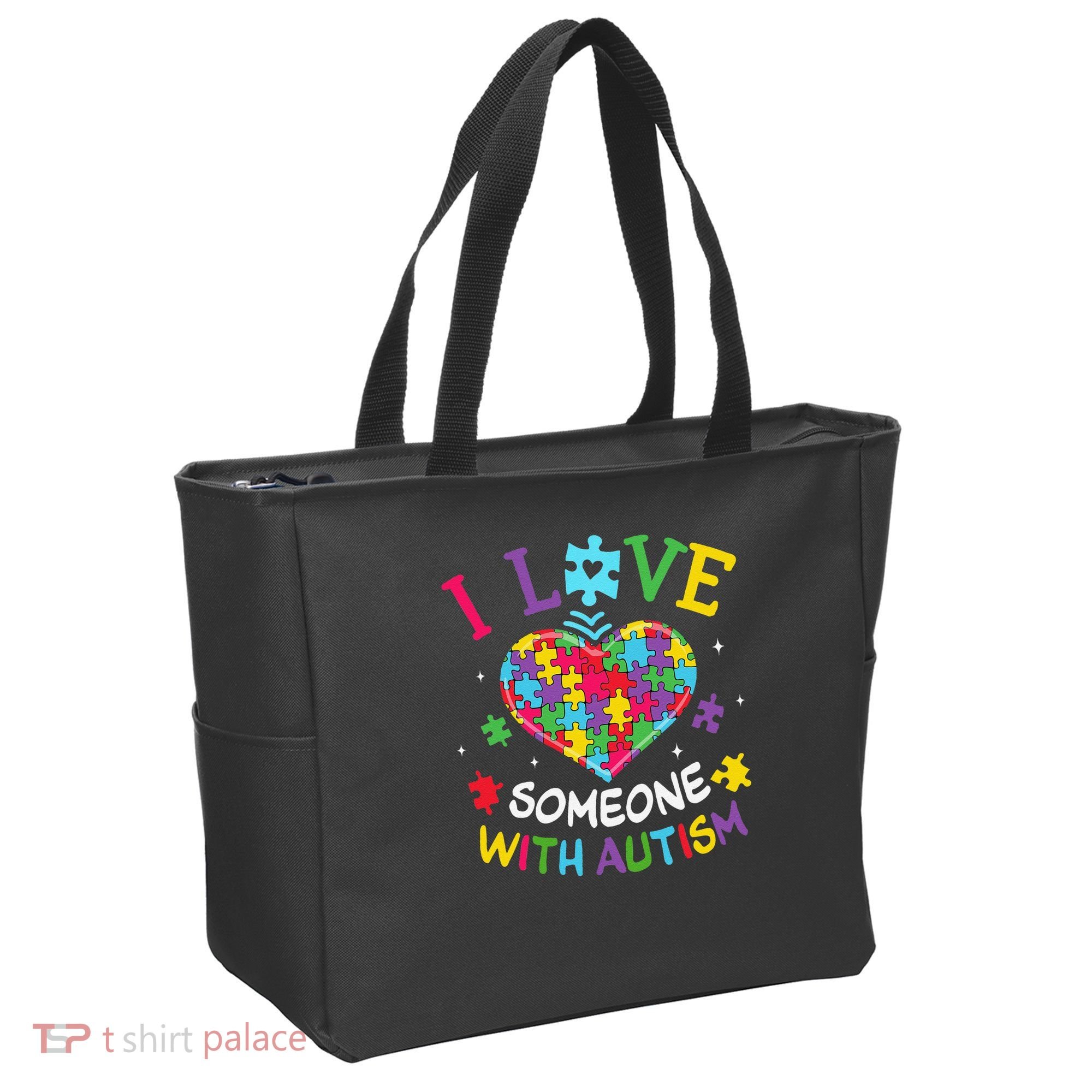 Autism Shirts For Women I Love Some With Autism Tote Bag