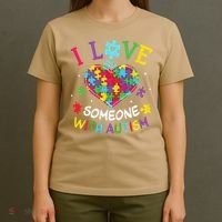 Autism Shirts For Women I Love Some With Autism T-Shirt thumb 4