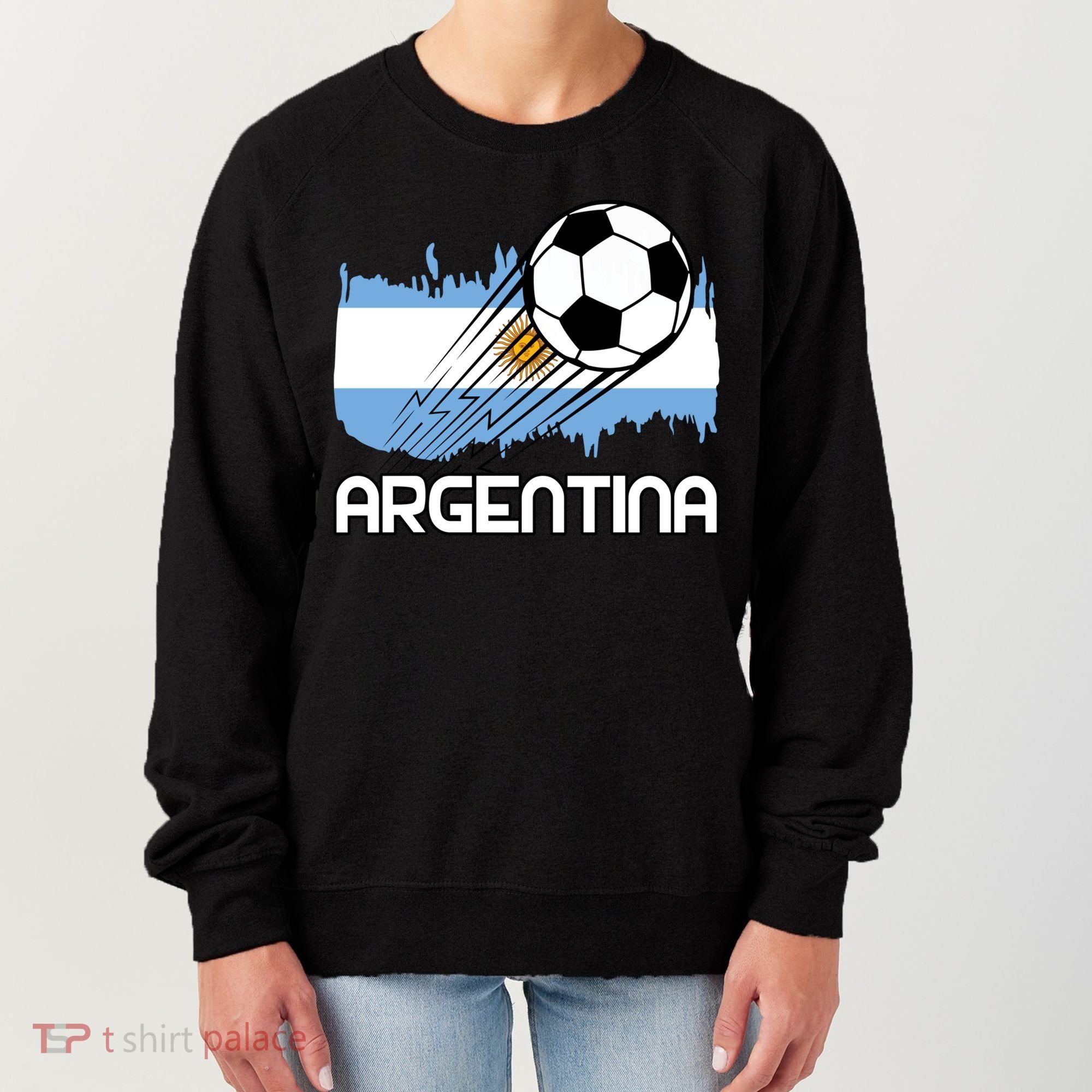 Argentina Soccer Fan Gift Women's Sweatshirt