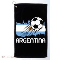 Argentina Soccer Fan Gift Golf Towel thumb 0