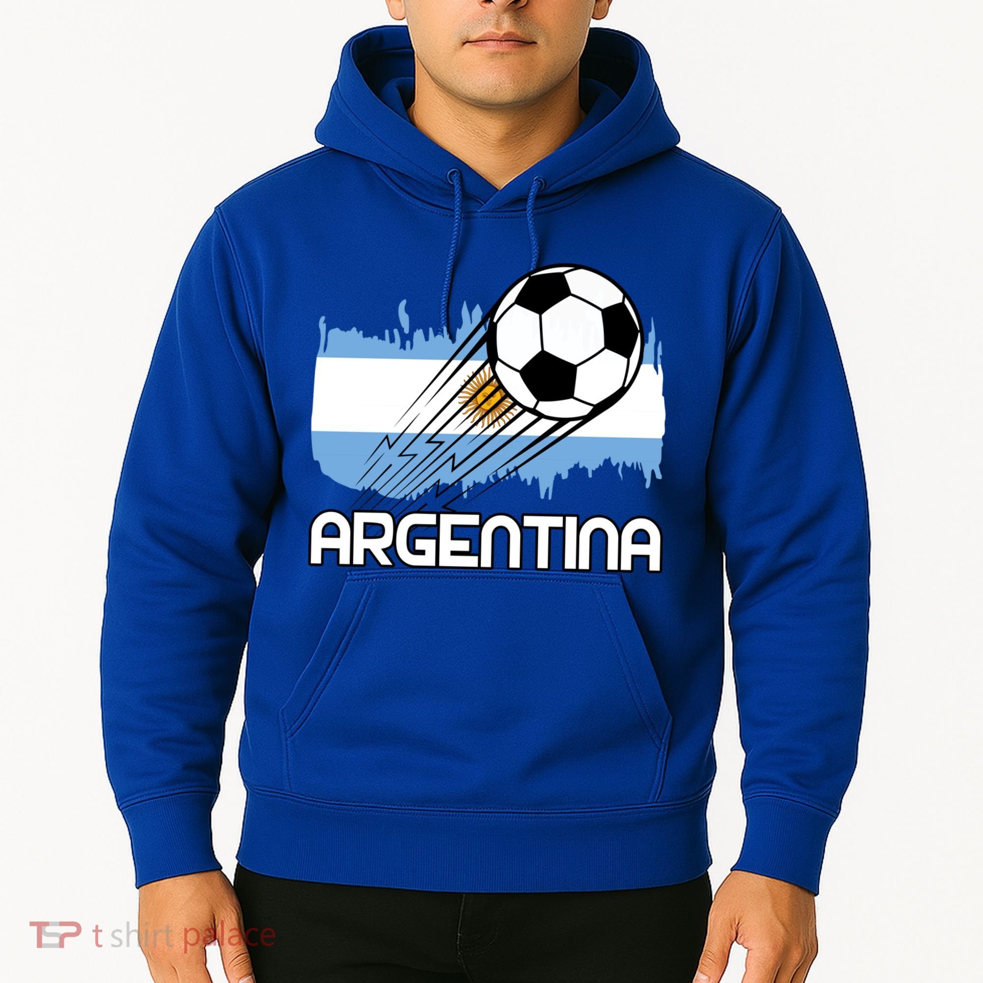 Argentina Soccer Fan Gift Hoodie