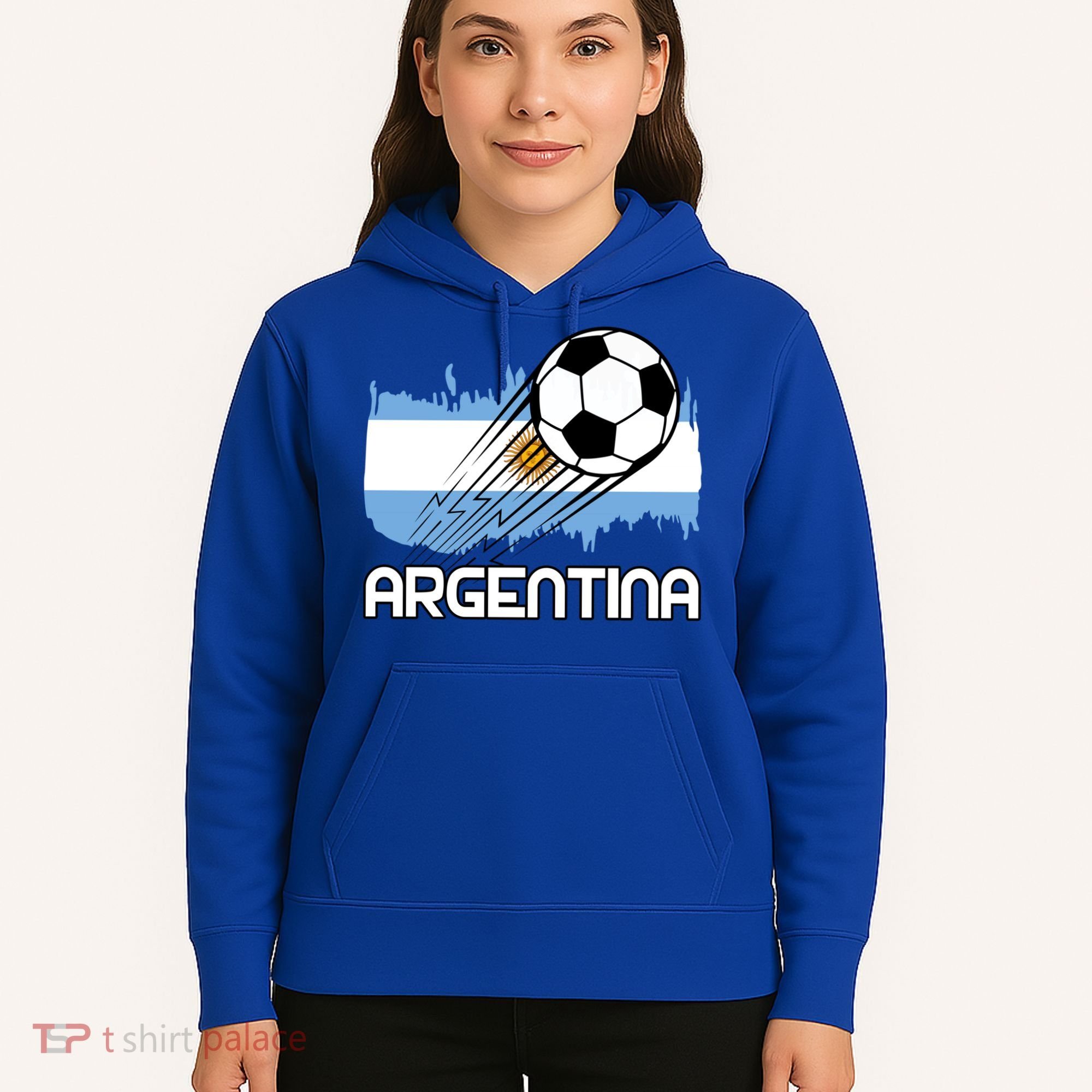 Argentina Soccer Fan Gift Hoodie