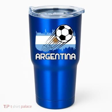 Argentina Soccer Fan Gift Tumbler