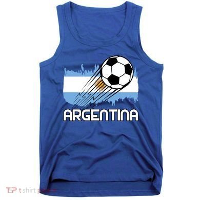 Argentina Soccer Fan Gift Tank Top