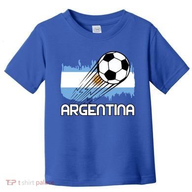 Argentina Soccer Fan Gift Toddler T-Shirt