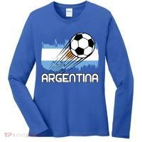 Argentina Soccer Fan Gift Women's Long Sleeve Shirt thumb 0