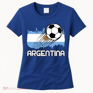 Argentina Soccer Fan Gift Women's T-Shirt
