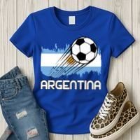 Argentina Soccer Fan Gift Women's T-Shirt thumb 3