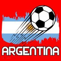 Argentina Soccer Fan Gift Santa Hat thumb 1