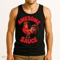 Awesome Sauce Funny For Humans Tank Top thumb 3