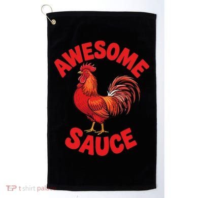 Awesome Sauce Funny For Humans Golf Towel