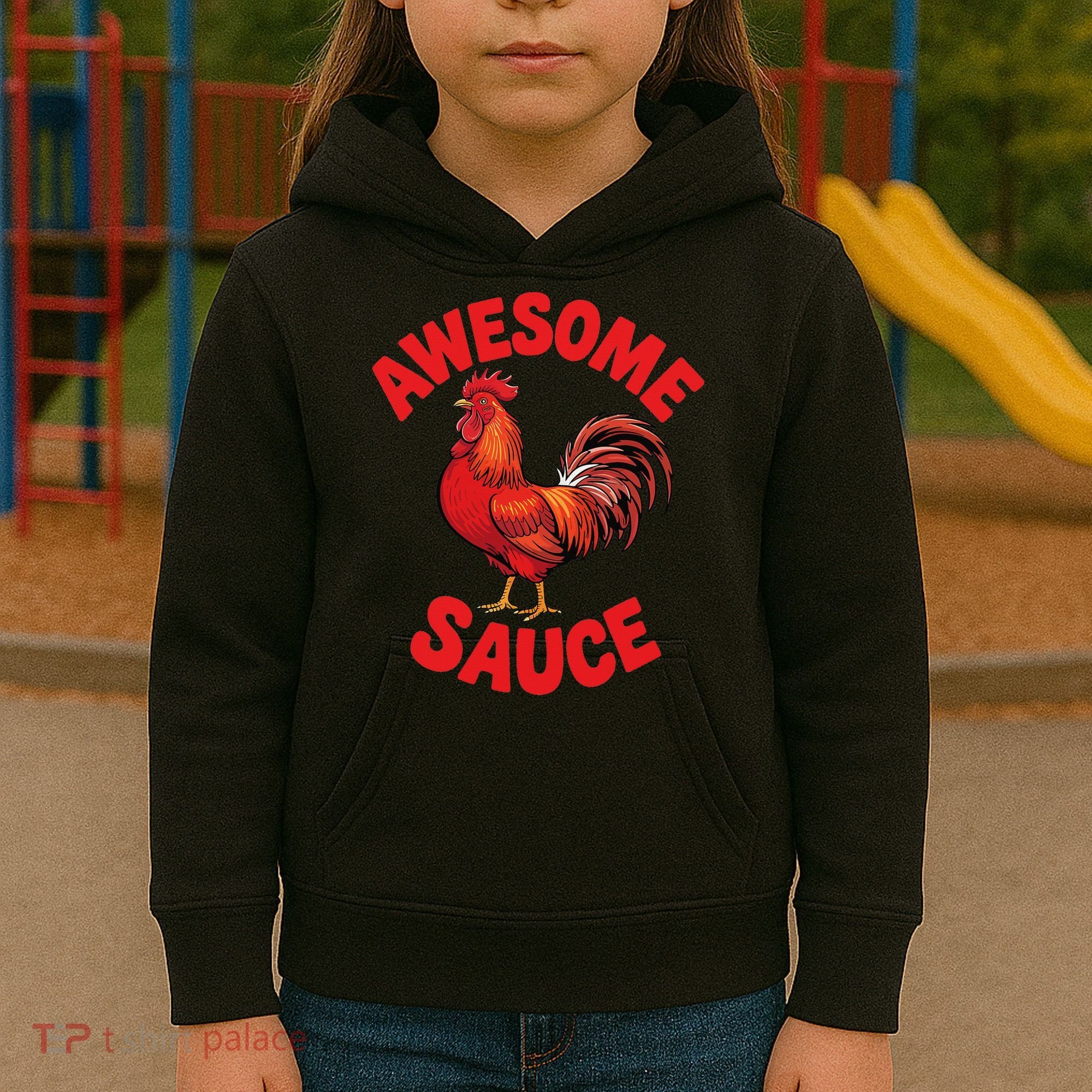 Awesome Sauce Funny For Humans Kids Hoodie