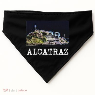 Alcatraz San Francisco USA-Made Doggie Bandana